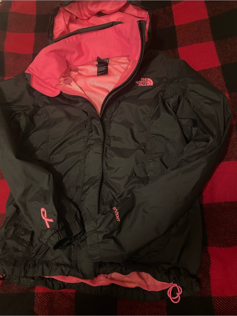 The North Face Pink Ribbon Resolve Jacket Women’s Small